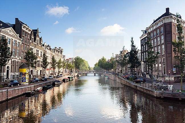 Cityscape of Amsterdam, capital of the Netherlands stock-image by Agami/Marc Guyt,