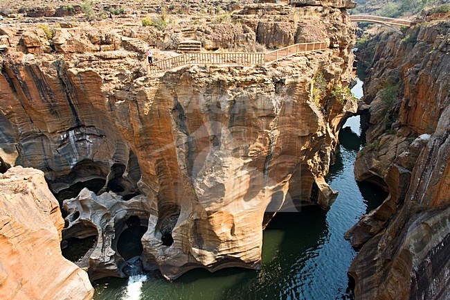 Bourke's Luck Potholes, Blyde River Canyon, South-Africa / Zuid-Afrika stock-image by Agami/Marc Guyt,