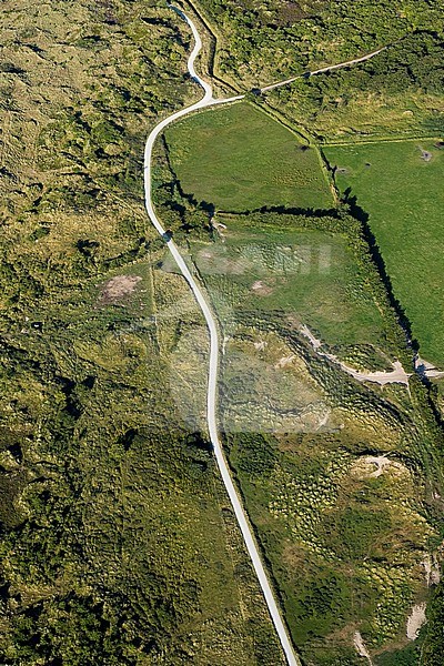 Luchtfoto van landschap; Aerial photo of landscape stock-image by Agami/Marc Guyt,
