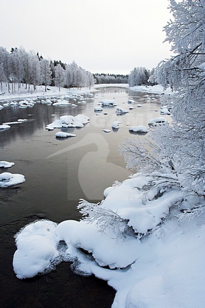 River, Kuusamo, Finland stock-image by Agami/Marc Guyt,