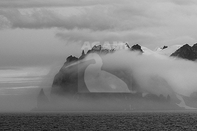 Clouds over Greenwich Island, English strait, Antarctica. Antarctica. stock-image by Agami/Sergio Pitamitz,